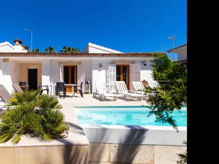 Location villa à Can Picafort, Maison avec piscine et climatisation - 7 pers.