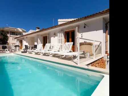 Villa 7 pers. à Can Picafort avec piscine d'eau salée : photo 2