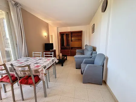Appartement lumineux Santa Margarida, terrasse et piscine : photo 13