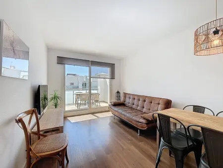 Appartement à Roses, balcon - 6 pers., Appartement 5 personnes à Roses : photo 4