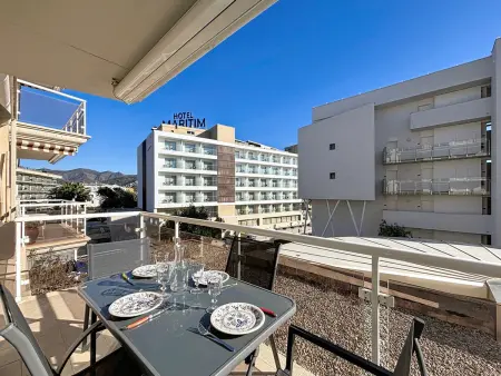 Appartement à côté de la plage - 4 pers., Appartement 4 personnes à Roses : photo 1
