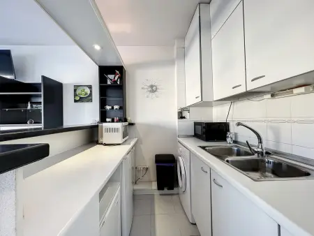 Appartement 45m² clim, parking privé - Empuriabrava : photo 7