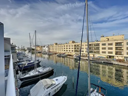 Appartement 45m² clim, parking privé - Empuriabrava : photo 16