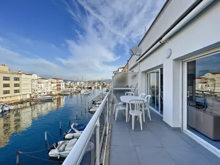 Appartement 45m² clim, parking privé - Empuriabrava : photo 17