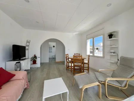 Maison rénovée avec piscine privée et jardin à Rosas, 6 personnes : photo 12