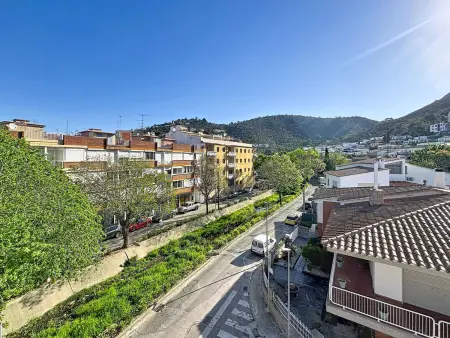 Penthouse 55 m² vue montagne, balcon géant - Roses : photo 8