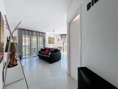 Penthouse 55 m² vue montagne, balcon géant - Roses : photo 10