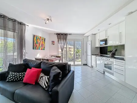 Penthouse 55 m² vue montagne, balcon géant - Roses : photo 13