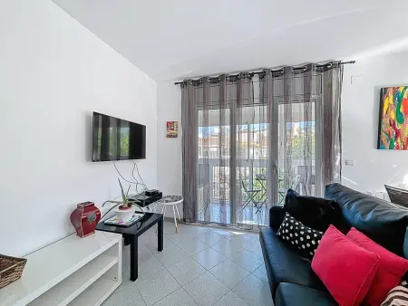 Penthouse 55 m² vue montagne, balcon géant - Roses : photo 17