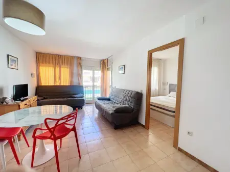 Appartement 1 chambre vue piscine à Empuriabrava : photo 4