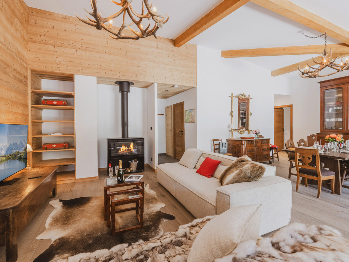 Penthouse 128m² vue Grands Montets - 8 pers. - Photo 1