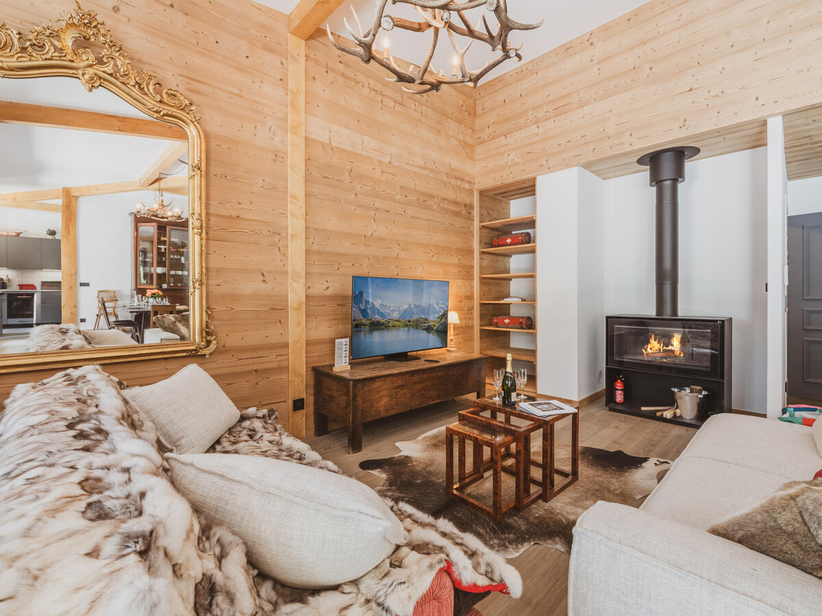 Penthouse 128m² vue Grands Montets - 8 pers. - Photo 3