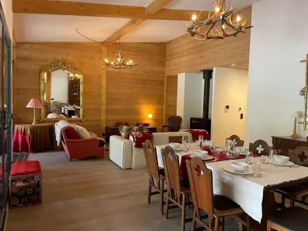 Location appartement à Argentière, Penthouse spacieux vue montagnes - 8 pers.