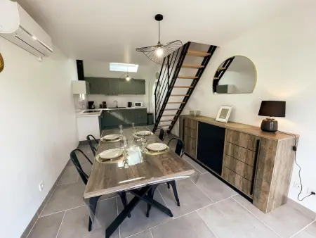 Gîte 4 pers. climatisé avec jardin 1000 m² à Bossée : photo 4
