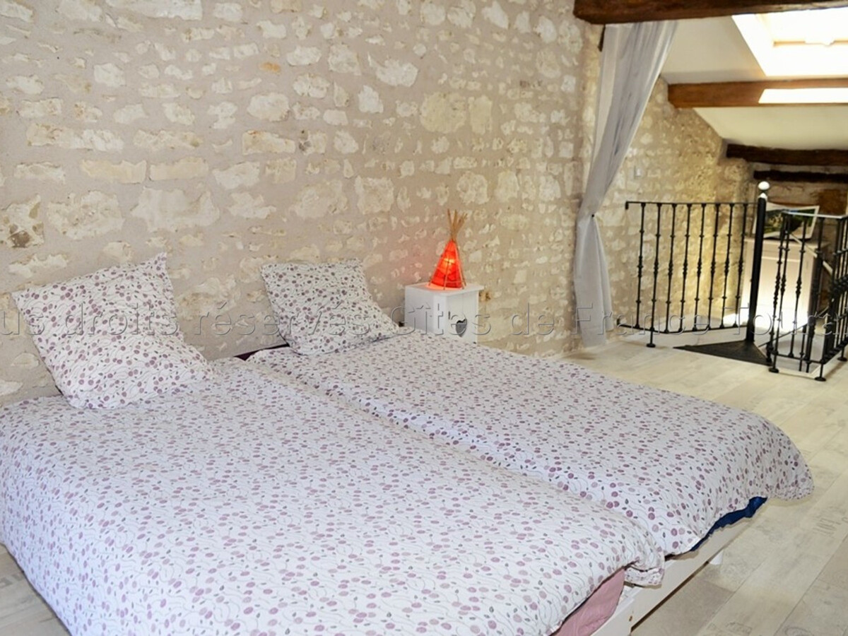 Gîte traditionnel 3 pers. à Champigny-sur-Veude, animaux acceptés - Photo 16