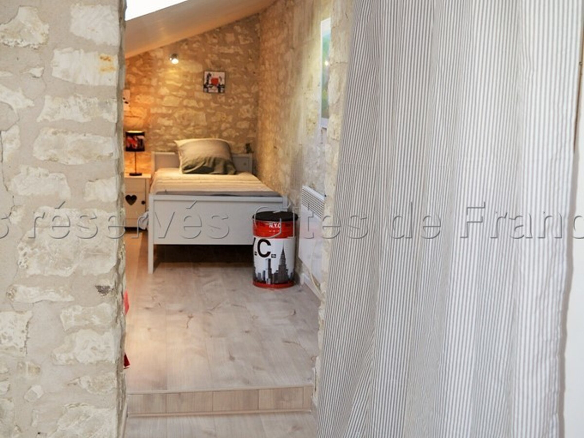 Gîte traditionnel 3 pers. à Champigny-sur-Veude, animaux acceptés - Photo 19
