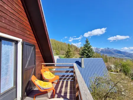 Chalet charmant, vue panoramique - 5 pers., Chalet 5 personnes à Saint Michel de Chaillol : photo 2