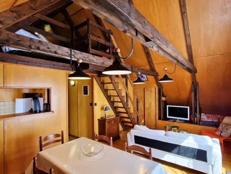 Chalet charmant, vue panoramique - 5 pers., Chalet 5 personnes à Saint Michel de Chaillol : photo 8