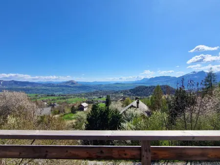 Chalet charmant, vue panoramique - 5 pers., Chalet 5 personnes à Saint Michel de Chaillol : photo 19