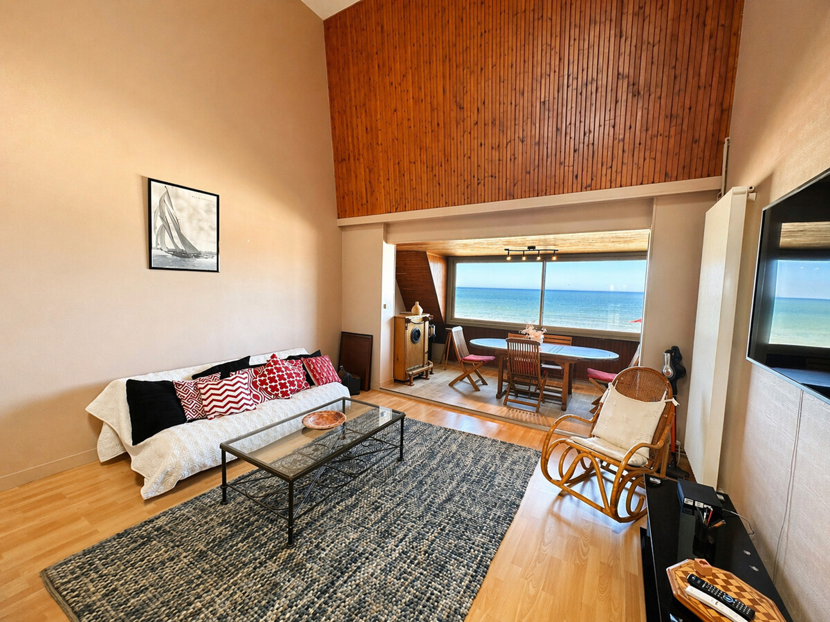 Duplex 82m² vue mer, 6 pers., balcon plein Sud - Photo 1