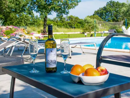 Villa Hacienda Afrodita à Bokordici, piscine et jardin : photo 5