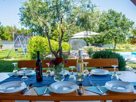 Villa Hacienda Afrodita à Bokordici, piscine et jardin : photo 22