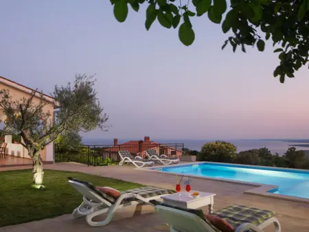 Villa Marevista : maison 4 chambres piscine vue mer