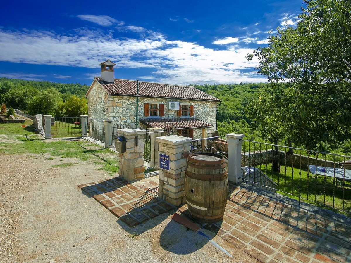 Villa Natura II : pierre et piscine privée à Drenje - Photo 5