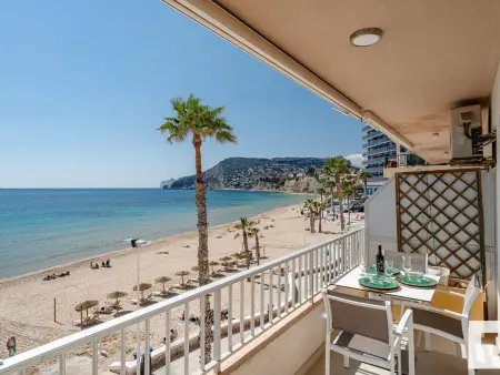 Appartement face mer avec vue Peñón de Ifach à Calp : photo 7