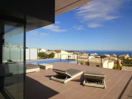 Villa de luxe vue mer à Benitachell, 3 chambres : photo 7