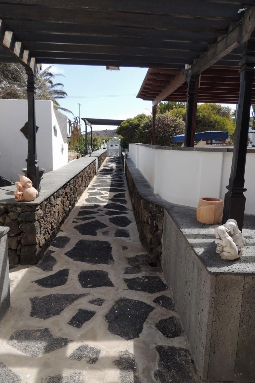 Villa Sol à Charco del Palo, vue mer et piscine - Photo 14