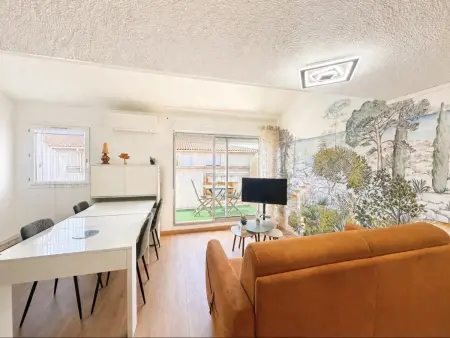 Duplex climatisé 41 m² avec terrasse à Sète : photo 5