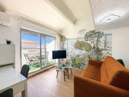 Duplex climatisé 41 m² avec terrasse à Sète : photo 6