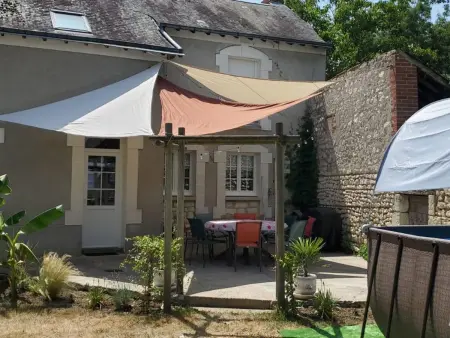 Location gite à Parçay sur Vienne, Maison de campagne charmante - 6 pers.
