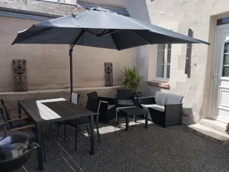 Gîte en plein bourg avec garage et cour aménagée : photo 20