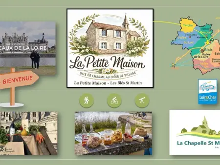 Gîte en plein bourg avec garage et cour aménagée : photo 29