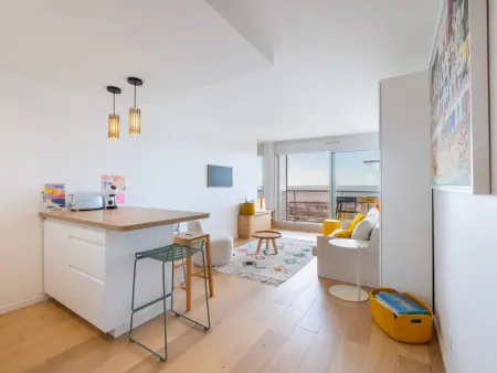 Location appartement à Le Touquet Paris Plage, Appartement avec vue mer - 4 pers.