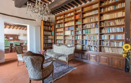 Maison pierre 12 personnes, piscine et jardin à Cortona : photo 5