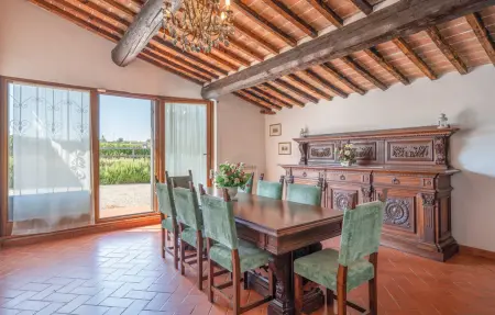 Maison pierre 12 personnes, piscine et jardin à Cortona : photo 13