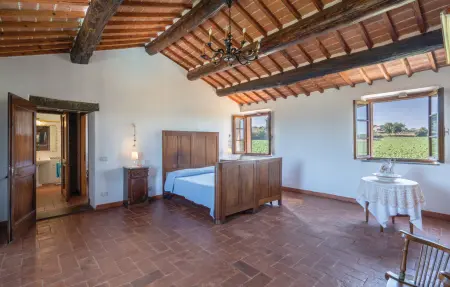 Maison pierre 12 personnes, piscine et jardin à Cortona : photo 19
