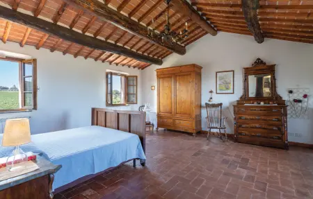 Maison pierre 12 personnes, piscine et jardin à Cortona : photo 20