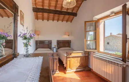 Maison pierre 12 personnes, piscine et jardin à Cortona : photo 22
