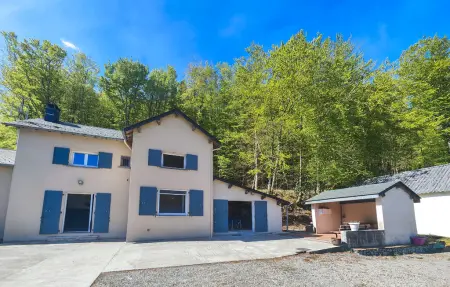 Maison 8 pers. en pierre à La Salvetat, terrasse et forêt : photo 1