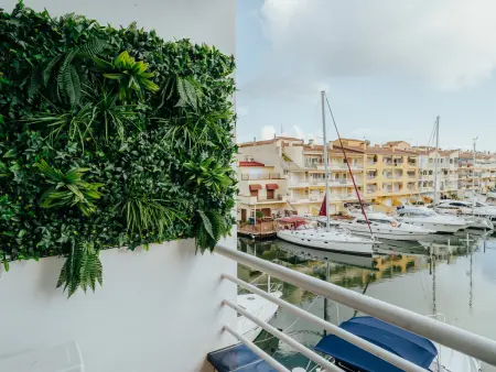 Studio 25 m² avec terrasse vue canal à Empuriabrava : photo 18