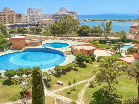 Studio 30 m² vue mer avec piscine à Roses : photo 1