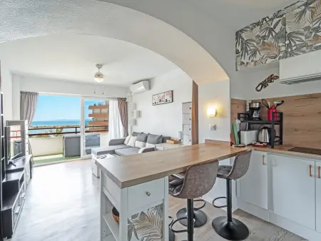 Studio 30 m² vue mer avec piscine à Roses : photo 2
