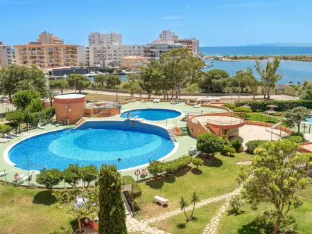 Studio 30 m² vue mer avec piscine à Roses : photo 3