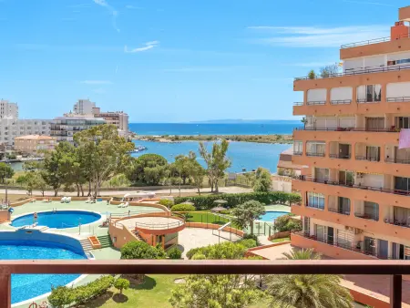 Studio 30 m² vue mer avec piscine à Roses : photo 16