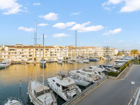 Appartement 40 m² avec terrasse, vue canaux à Empuriabrava : photo 13