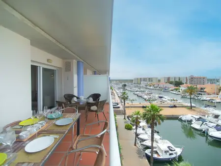 Appartement vue canal à Roses, 6 pers., terrasse & barbecue : photo 16